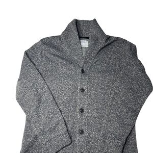 Old Navy Gray Herringbone Cardigan